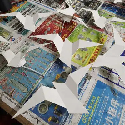 Aplique de Pared Nórdico de Hierro (Diseño Pájaro)